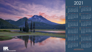 2021 Brooks Resources Annual Wall Calendar Now Available